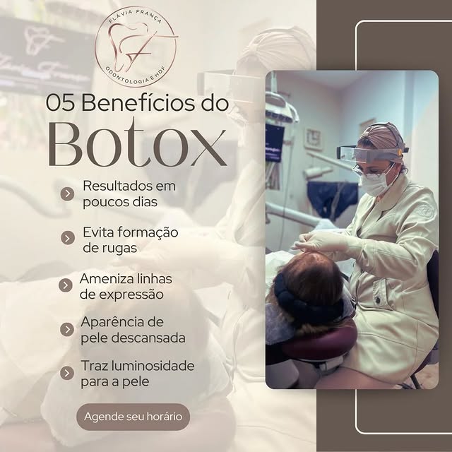✨ Botox: suavize linhas de expressão e realce sua beleza de forma natural e segura. Resultados que preservam sua identidade, trazendo mais l